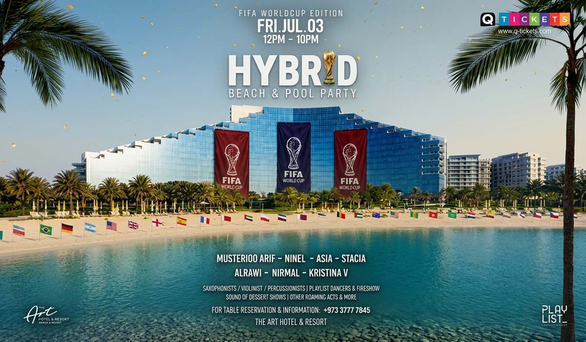 5 Reasons the Hybrid Beach and Pool Party FIFA World Cup Edition Is Worth Your Friday